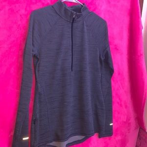 Womens Medium Grey Champion Work Out Jacket